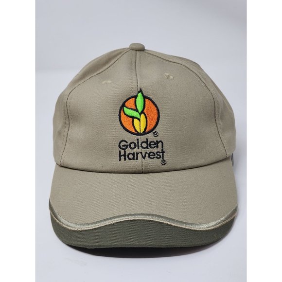 Authentic K-Products Brand‎ Headwear Golden Harvest Adjustable Tan Hat/Cap - Picture 1 of 7